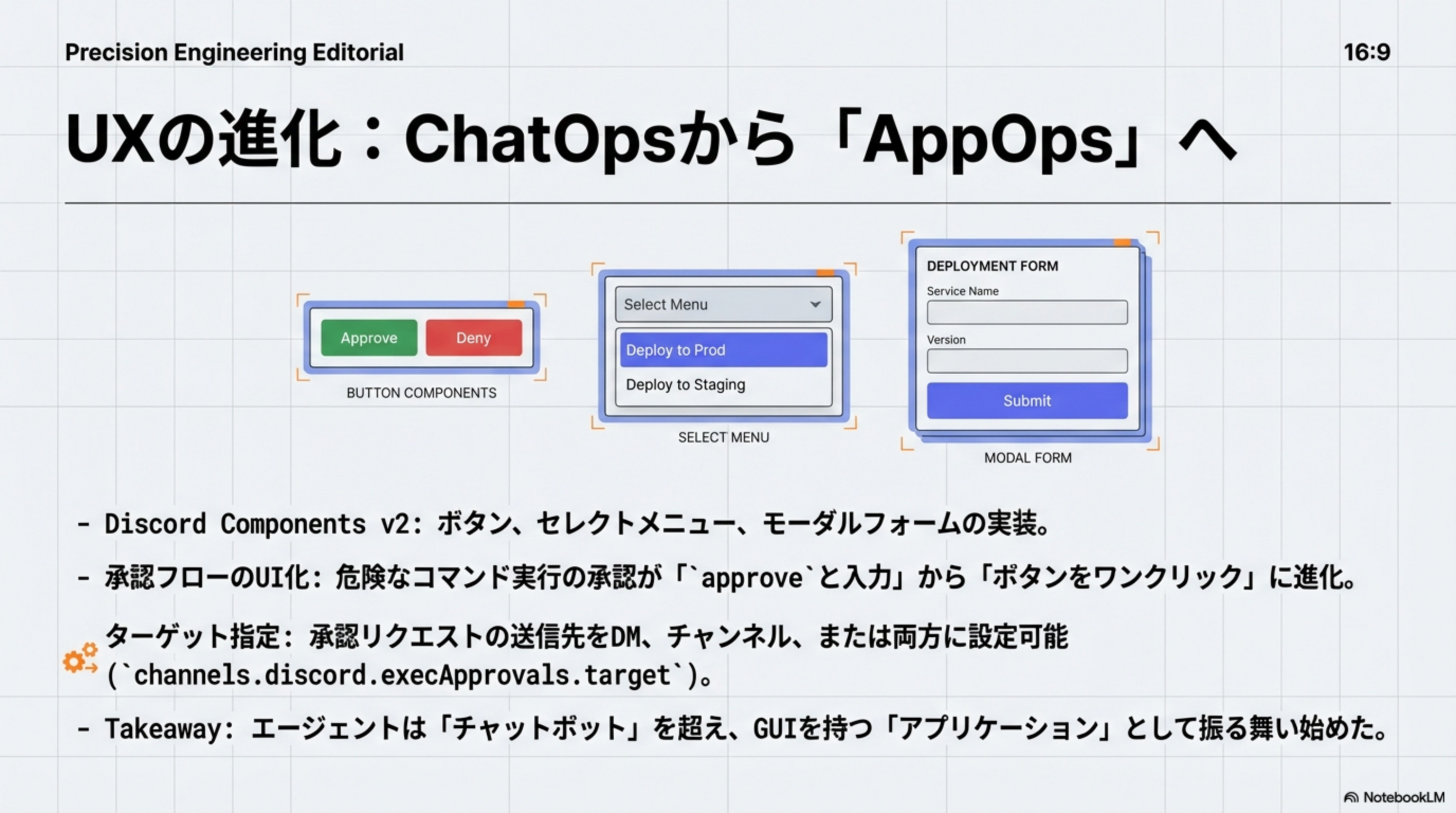 Discord Components v2: Button, Select Menu, Modal Form