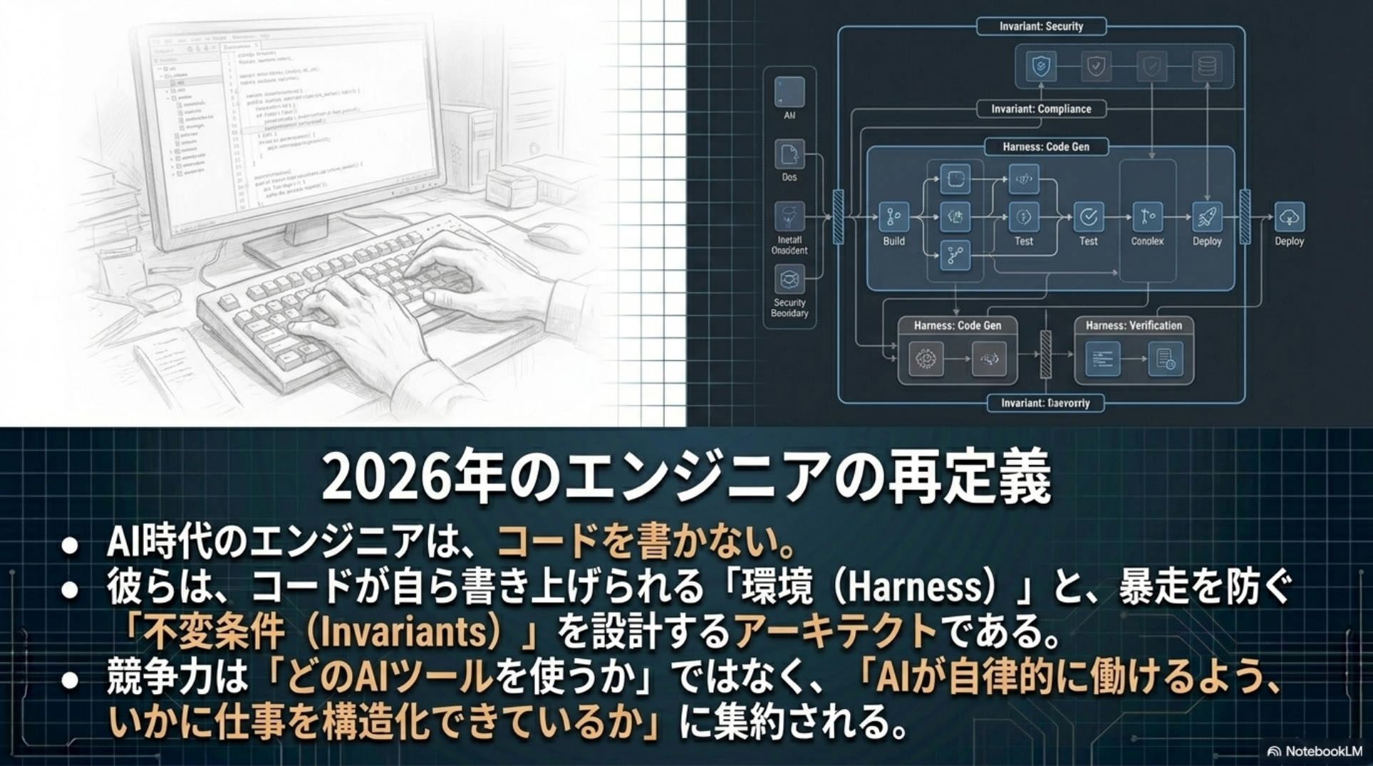 2026年のエンジニアの再定義 ── Harness と Invariants を設計するアーキテクト