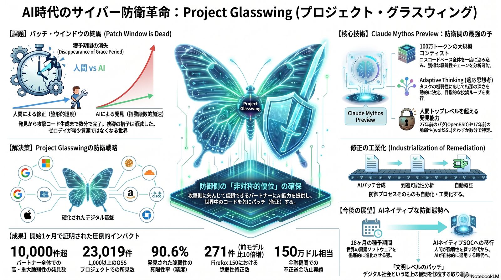 AI 時代のサイバー防衛革命 — Project Glasswing