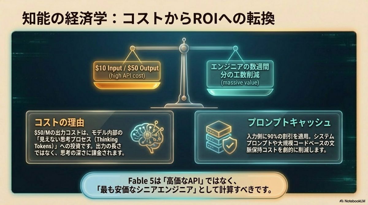 知能の経済学：コストからROIへの転換