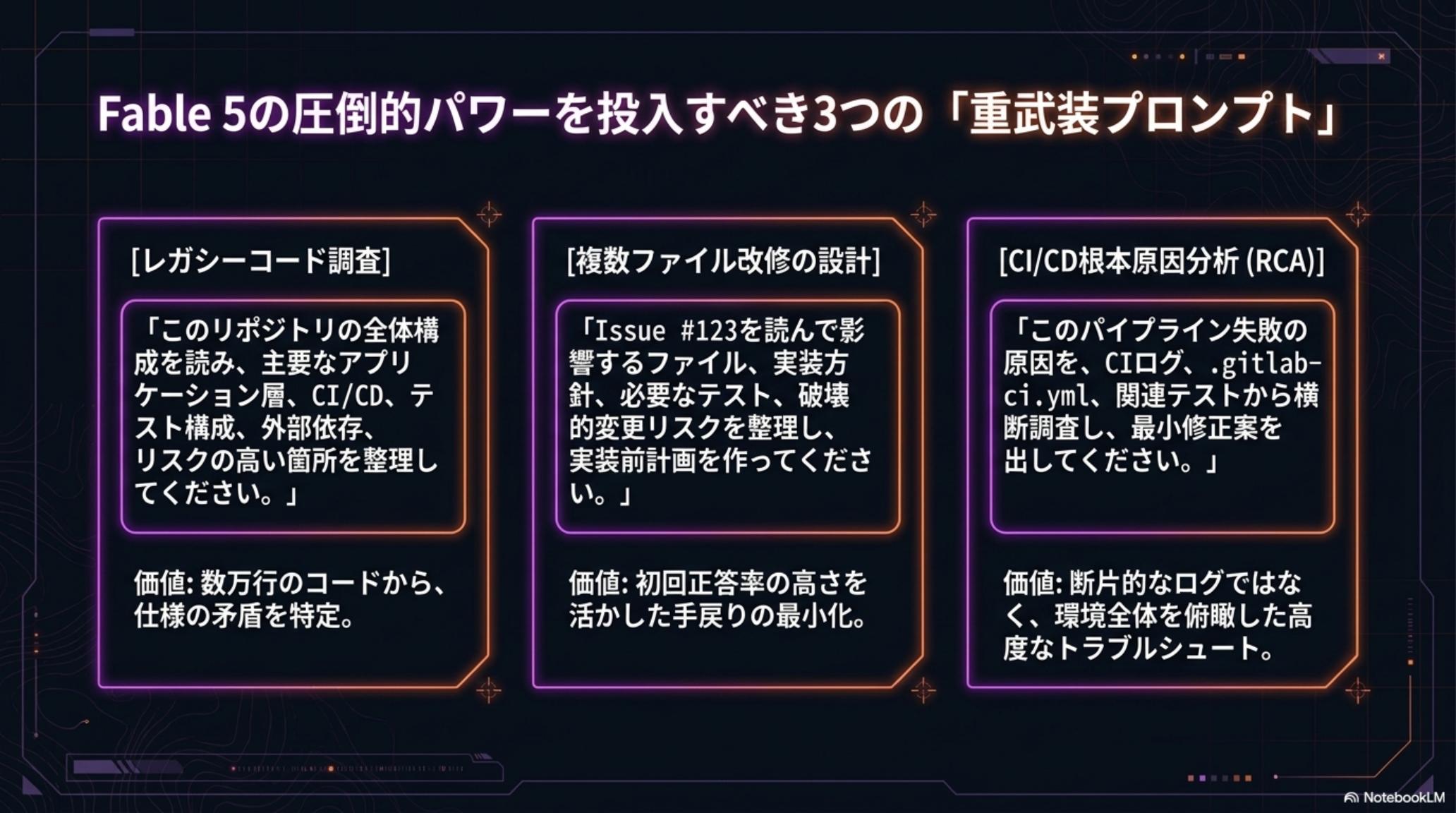 Fable 5に圧倒的パワーを投入すべき「重武装プロンプト」