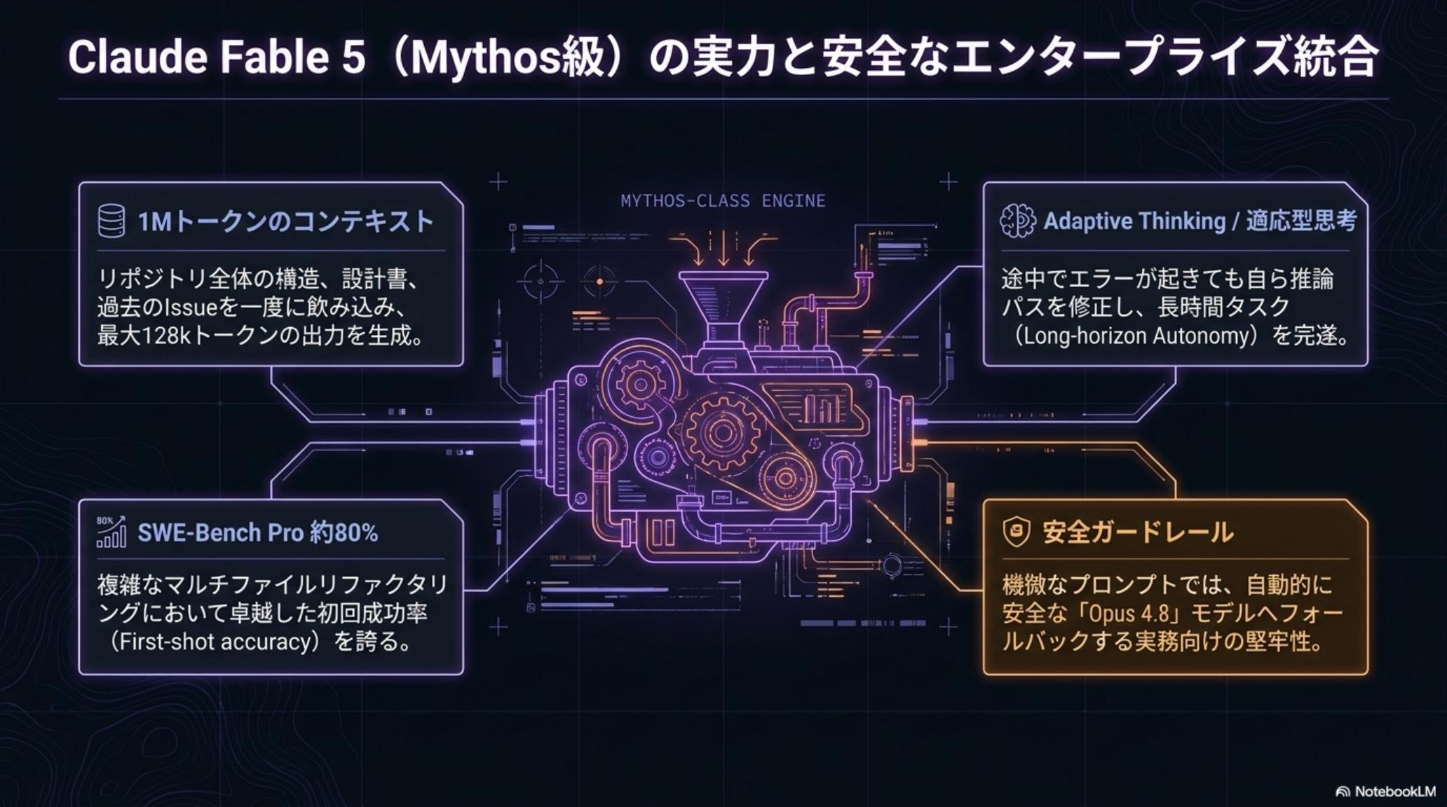 Claude Fable 5（Mythos級）の実力と安全なエンタープライズ統合