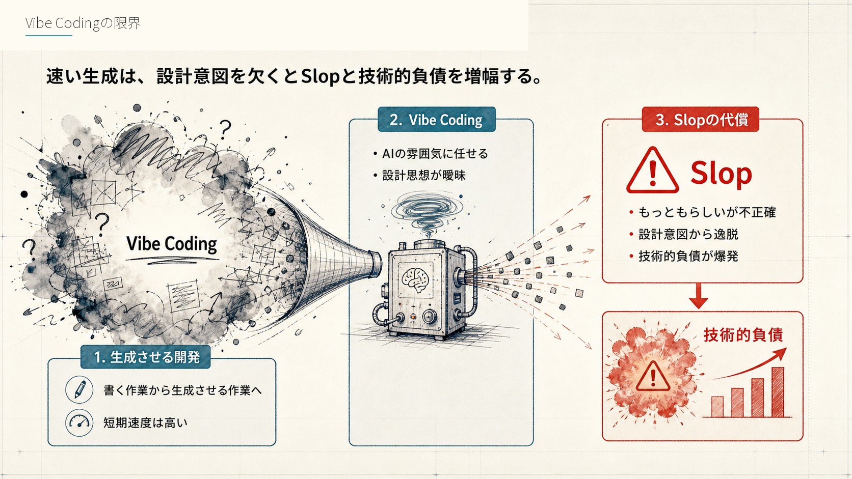 Vibe Codingの限界