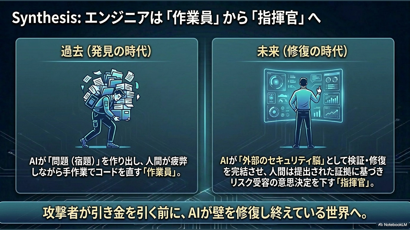 Synthesis: エンジニアは「作業員」から「指揮官」へ