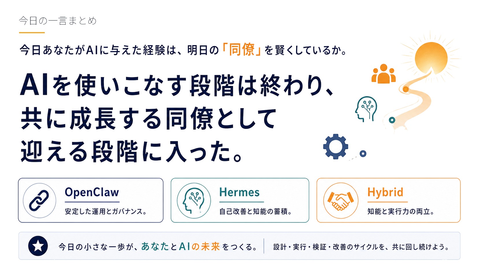 今日の一言まとめ