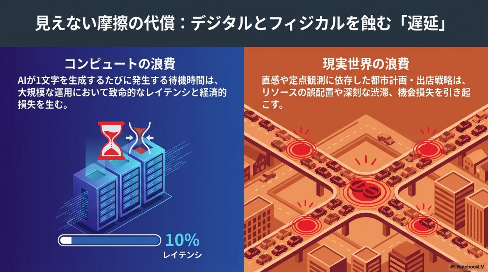 コンピュータと現実世界に存在する見えない摩擦